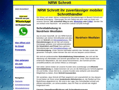 Fahrende Schrotthändler bieten Kostenlose Schrottabholung Thumb