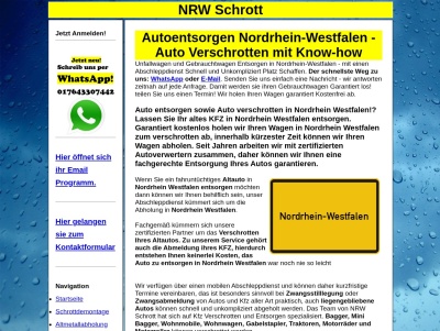 Auto Entsorgen und | Auto Verschrotten Nordrhein Westfalen Thumb
