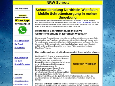 Schrottabholen lassen durch fahrende Schrotthändler  Thumb