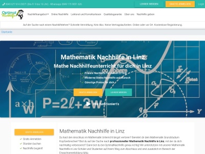 Mathematik Nachhilfe ifür Studenten Thumb