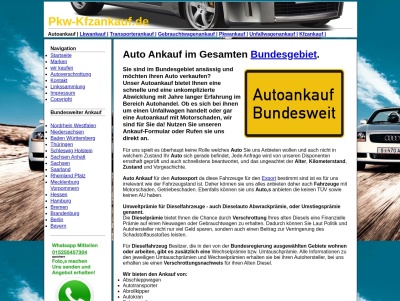 Autoankauf für den Autoexport Thumb