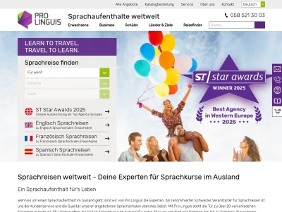 Sprachaufenthalt - Sprachreisen weltweit | Pro Linguis Thumb