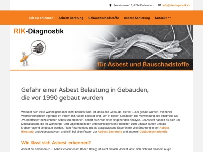 Asbest erkennen mit der RIK-Diagnostik Thumb