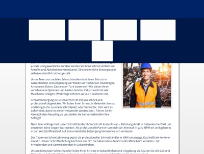 Schrottabholung Gelsenkirchen  Altmetall | Kfz-Schrott | Kabel Thumb