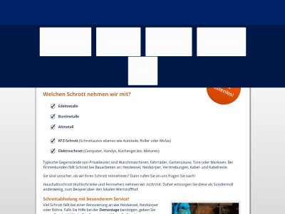 Kostenlose Schrottabholung in NRW | Altmetall  Elektroschrott  und mehr Thumb