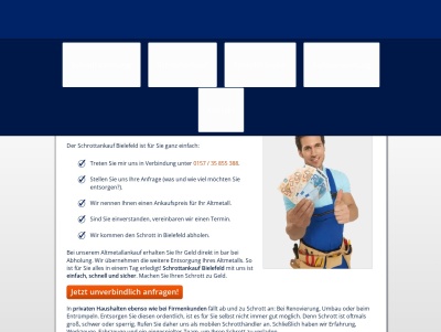 Schrottankauf Bielefeld  Gute Preise  Service inklusive Thumb