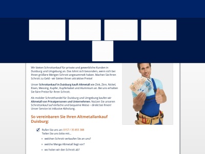 Schrottankauf Duisburg  Altmetallankauf zu guten Preisen Thumb