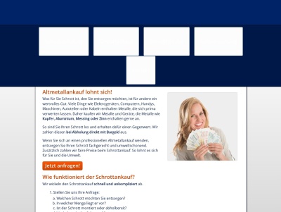 Schrottankauf in NRW | Altmetall  Elektroschrott  KFZ | Bargeld sofort Thumb