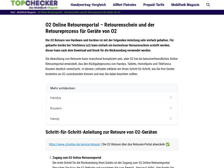 https://topchecker.de/o2-online-retourenportal-retourenschein-und-retoure/