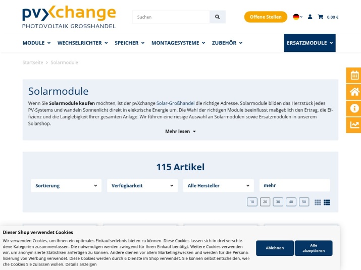 https://www.pvxchange.com/solarmodule