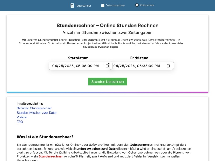 https://www.tagerechner-online.de/stundenrechner/