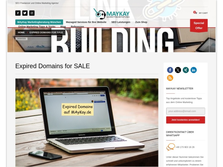 https://maykay.de/domains-for-sale/