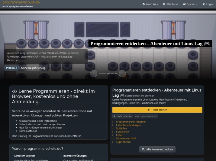 https://programmierschule.de