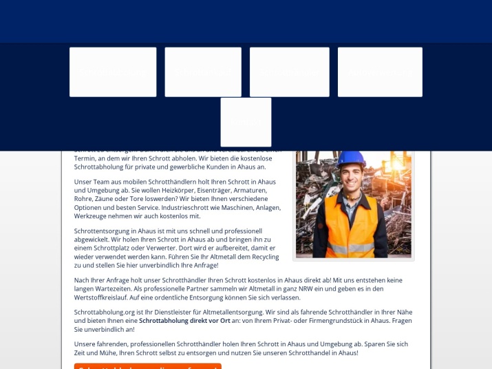 https://schrottabholung.org/schrottabholung-ahaus.html