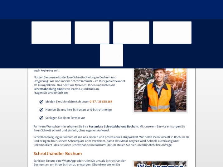 https://schrottabholung.org/schrottabholung-bochum.html