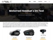 Motorrad Headset Thumb