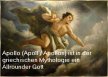 Apollo ist in der griechischen Mythologie ein olympischer Allrounder Gott Thumb