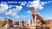 Asteria wurde in der griechischen Mythologie zur schwimmenden Insel Delos