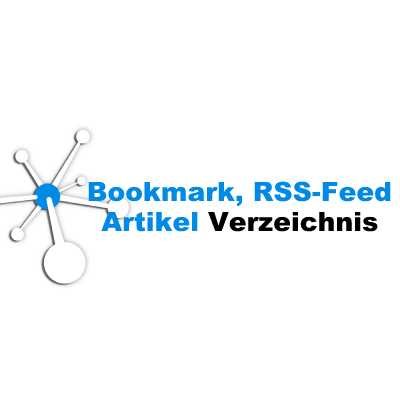 Bookmark, RSS-Feed und Artikel Verzeichnis