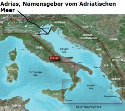 Adriatisches Meer, Stadt Adria und Adrias - PR-Echo - Das kostenfreie Presseportal
