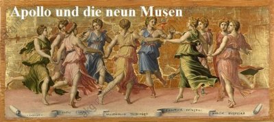 Die Musen sind in der griechischen Mythologie die Schutzgöttinnen der Künste