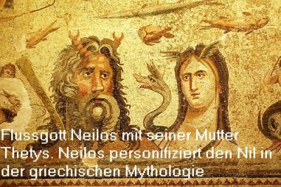 Neilos ist der Gott vom Nil in der griechischen Mythologie