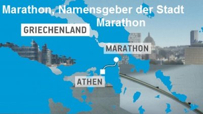 Marathon und der 1. Marathonlauf der Geschichte