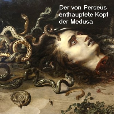 Medusa: Tödliches Monster, von Perseus enthauptet