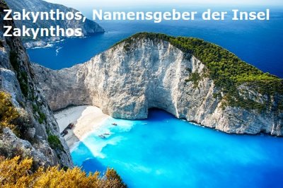 Griechische Insel Zakynthos: Mythologie