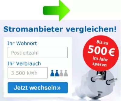 Stromtarife vergleichen / berechnen