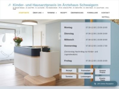 Kinder- & Hausarztpraxis Dres. Pfeil & Schwarz - Praxis im Ärztehaus Schwaigern